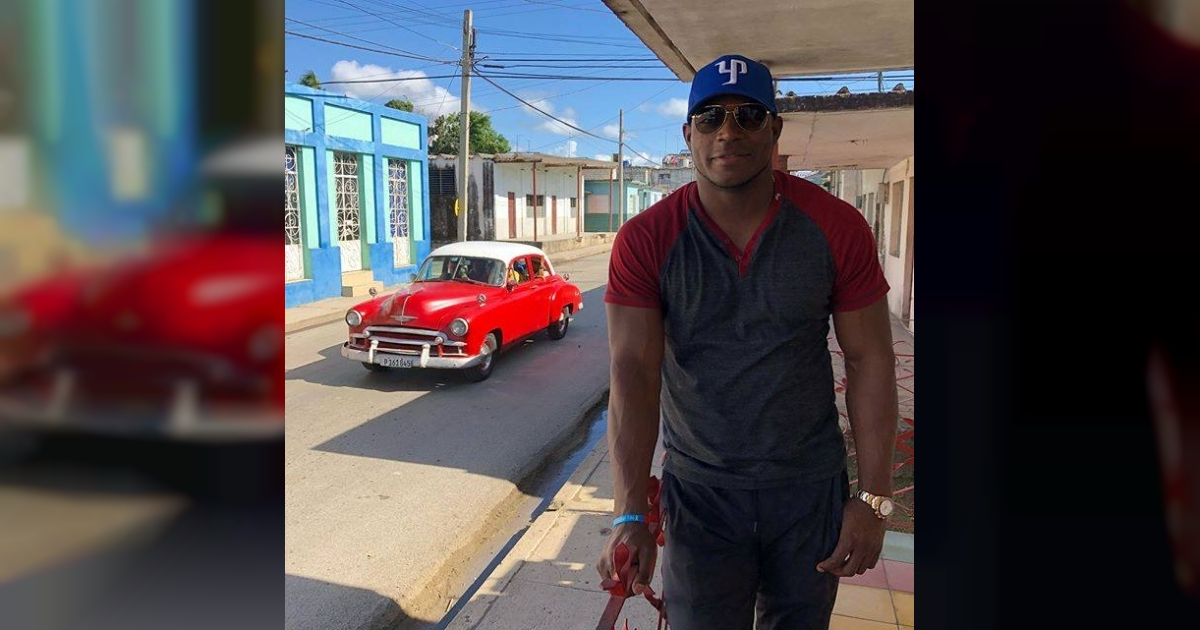 Yasiel Puig, de visita en Cuba © Yasiel Puig / Facebook