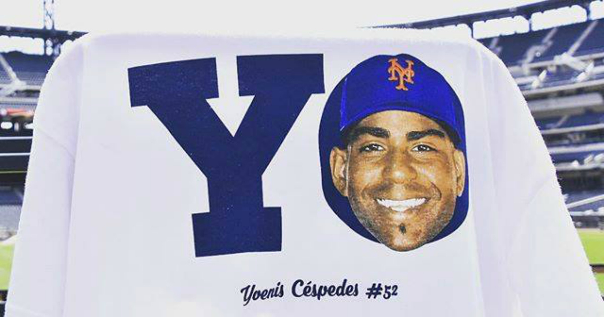 Yoenis Céspedes © Yoenis Céspedes/Facebook