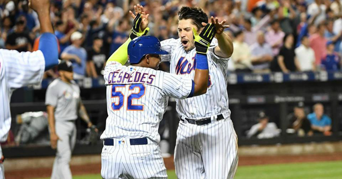 Yoenis Céspedes © New York Mets/Facebook