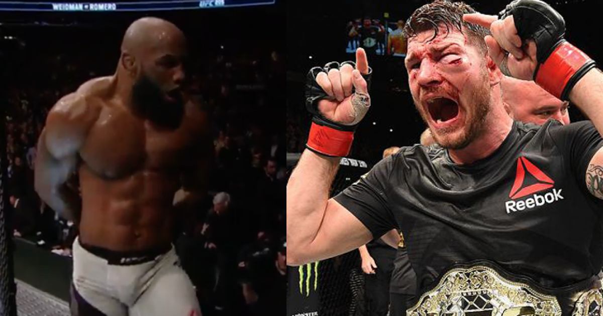 Michael Bisping enfrentará a Yoel Romero © www.bjpenn.com