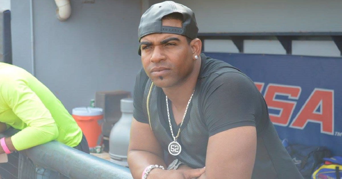 Yoenis Céspedes en Miami © Luis Lopez/Facebook