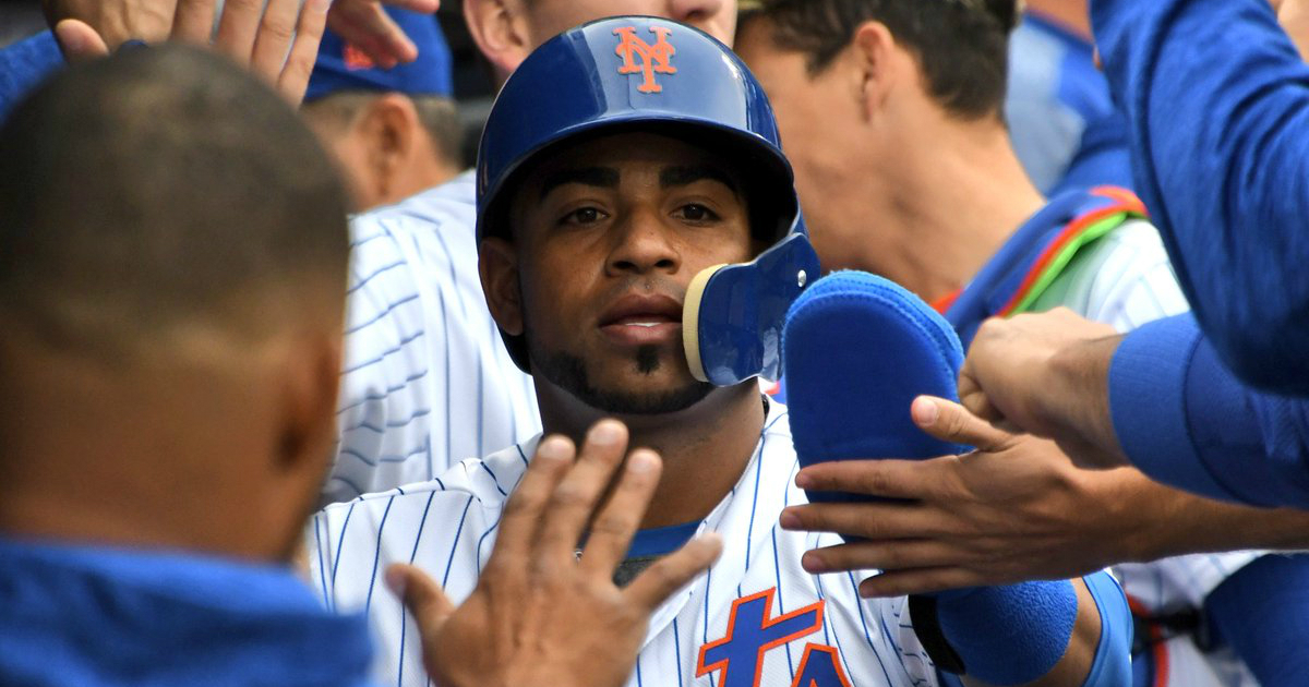 Céspedes salió lesionado. © Twitter/ New York Mets