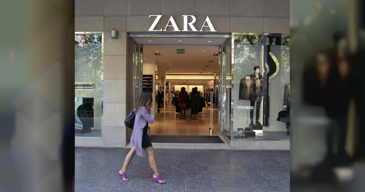 Una tienda de la marca española Zara. © Marca España