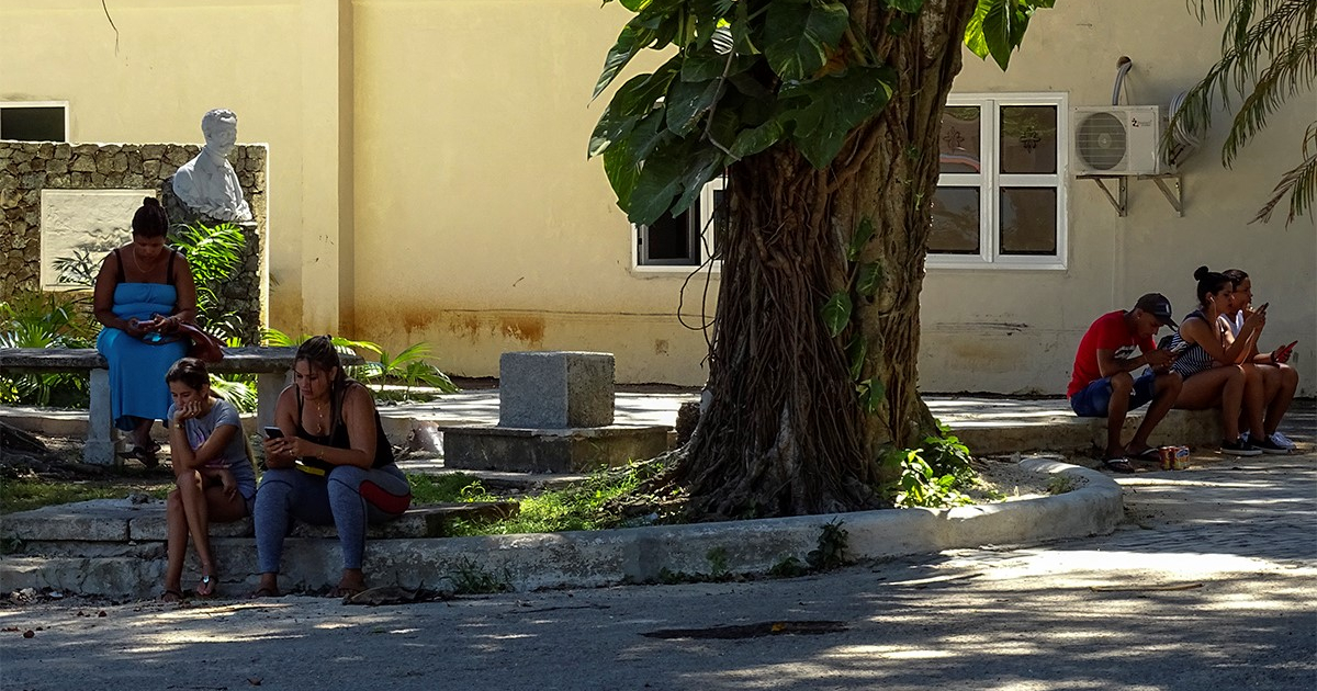 Punto wifi en La Habana © CiberCuba