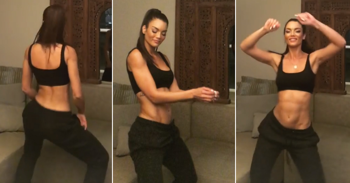 Zuleyka Rivera bailando © Zuleyka Rivera / @zuleykarivera / Instagram